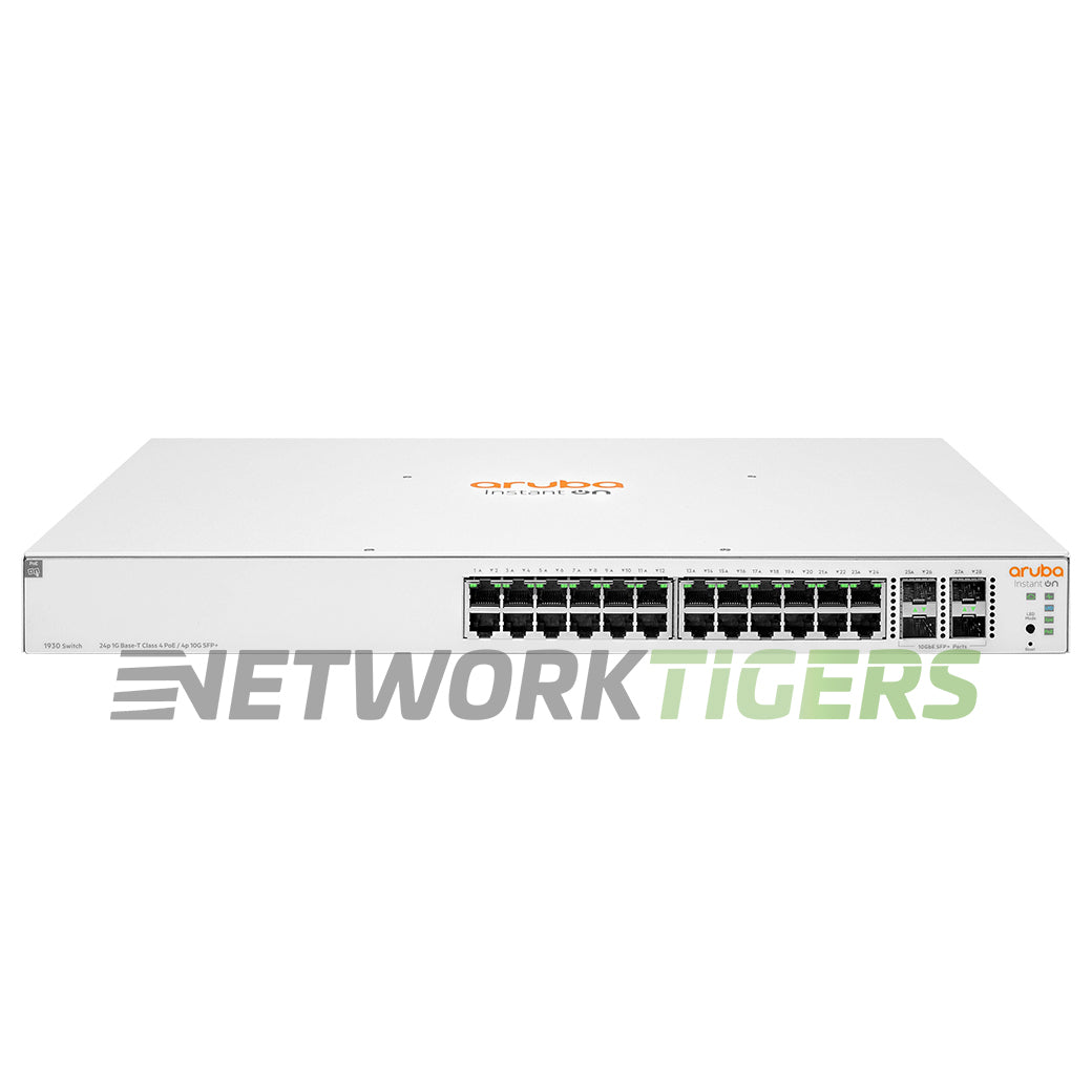 NEW HPE Aruba JL683B Instant On 1930 24x 1GB PoE+ RJ-45 4x 10GB SFP+ Switch
