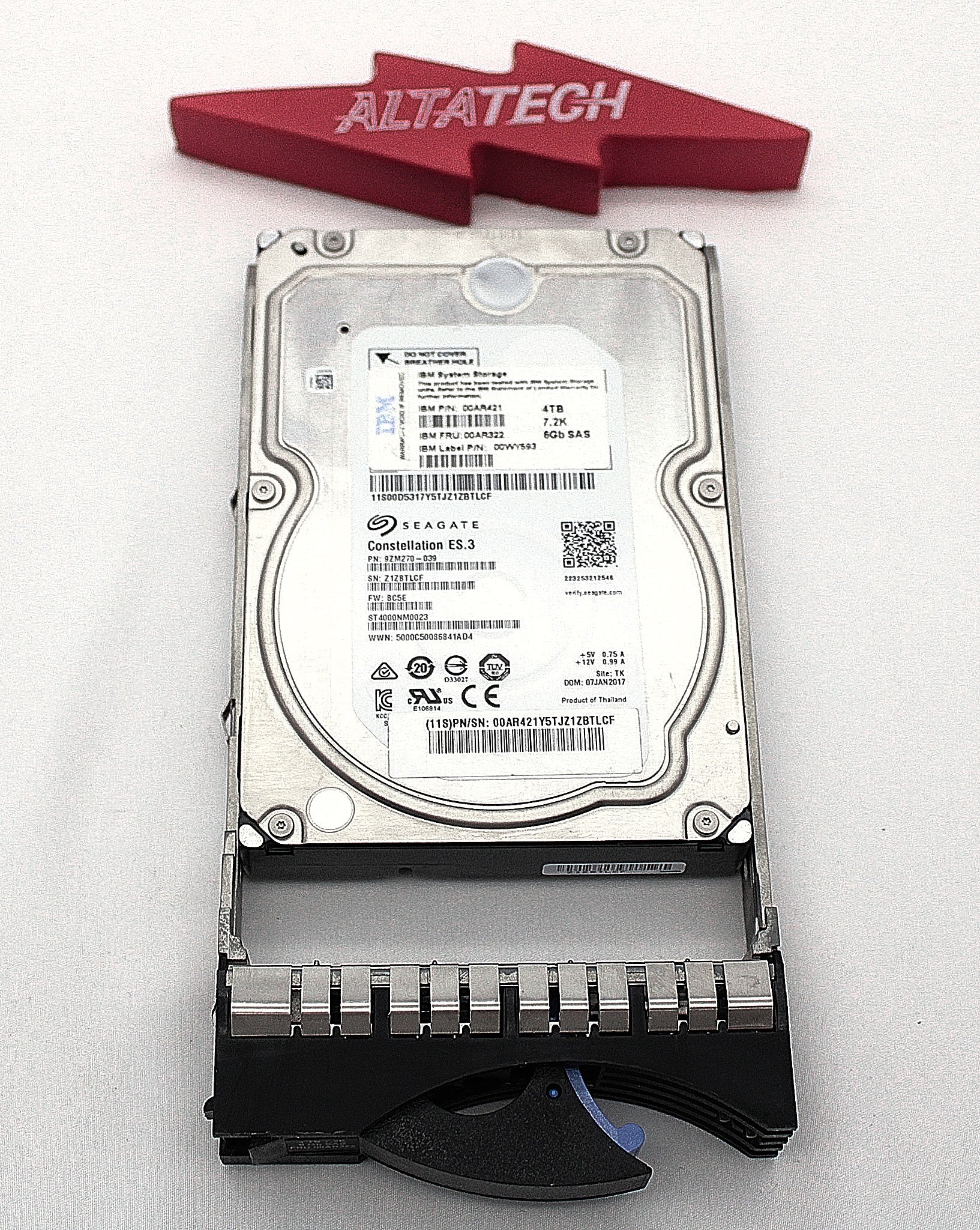 IBM 00AR322 4TB 7.2K 6GB 3.5" SAS GEN2