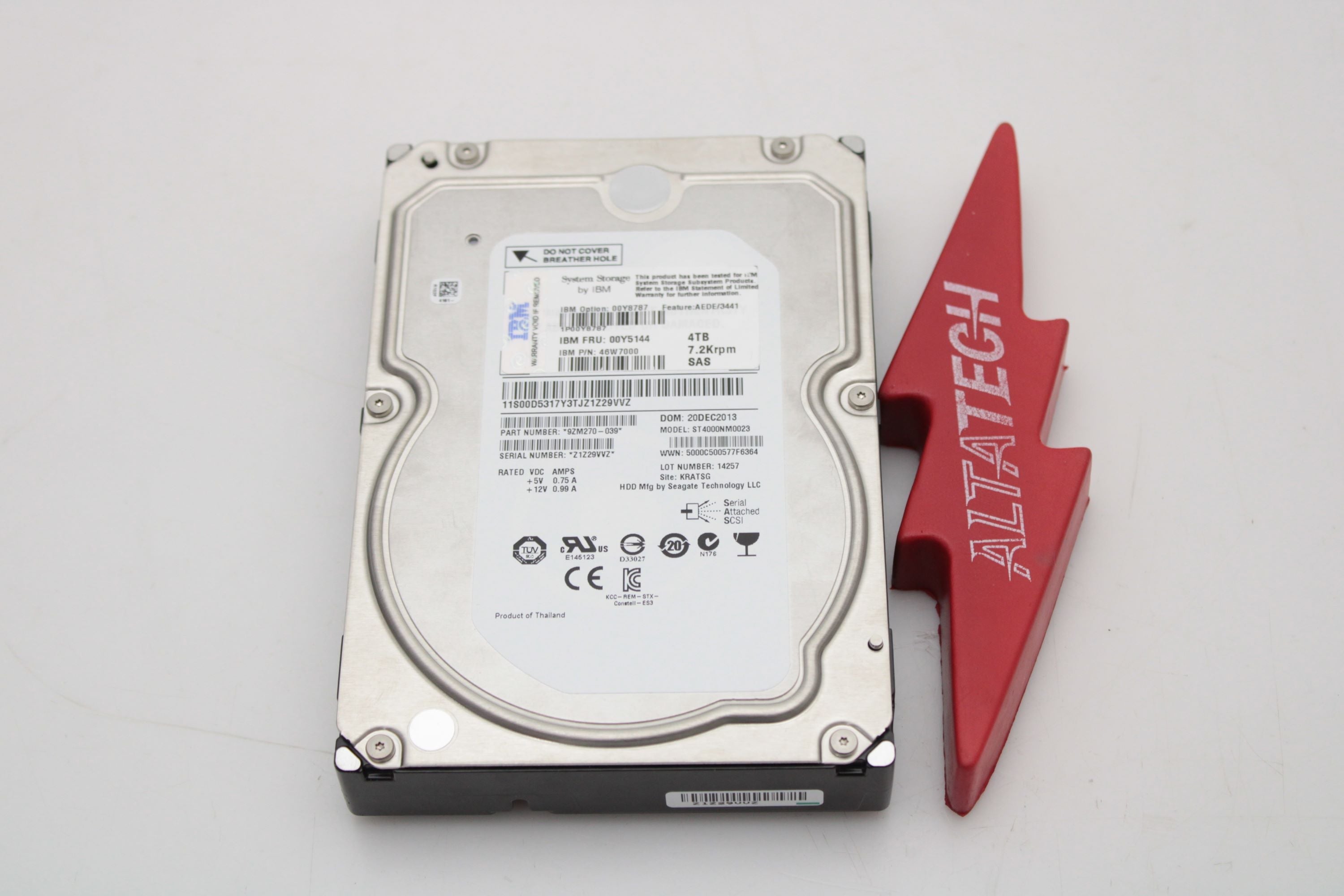 IBM 00Y5144 4TB 7.2K NL-SAS 3.5" HDD DCS3700