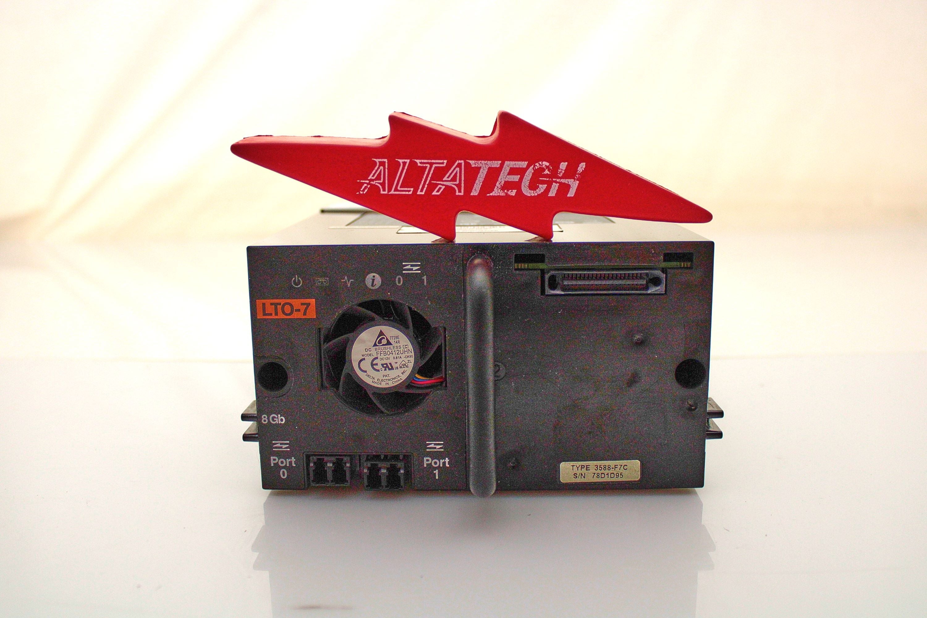 IBM 3588-F7C LTO7 FH 8GB FC TAPE DRIVE TS4500
