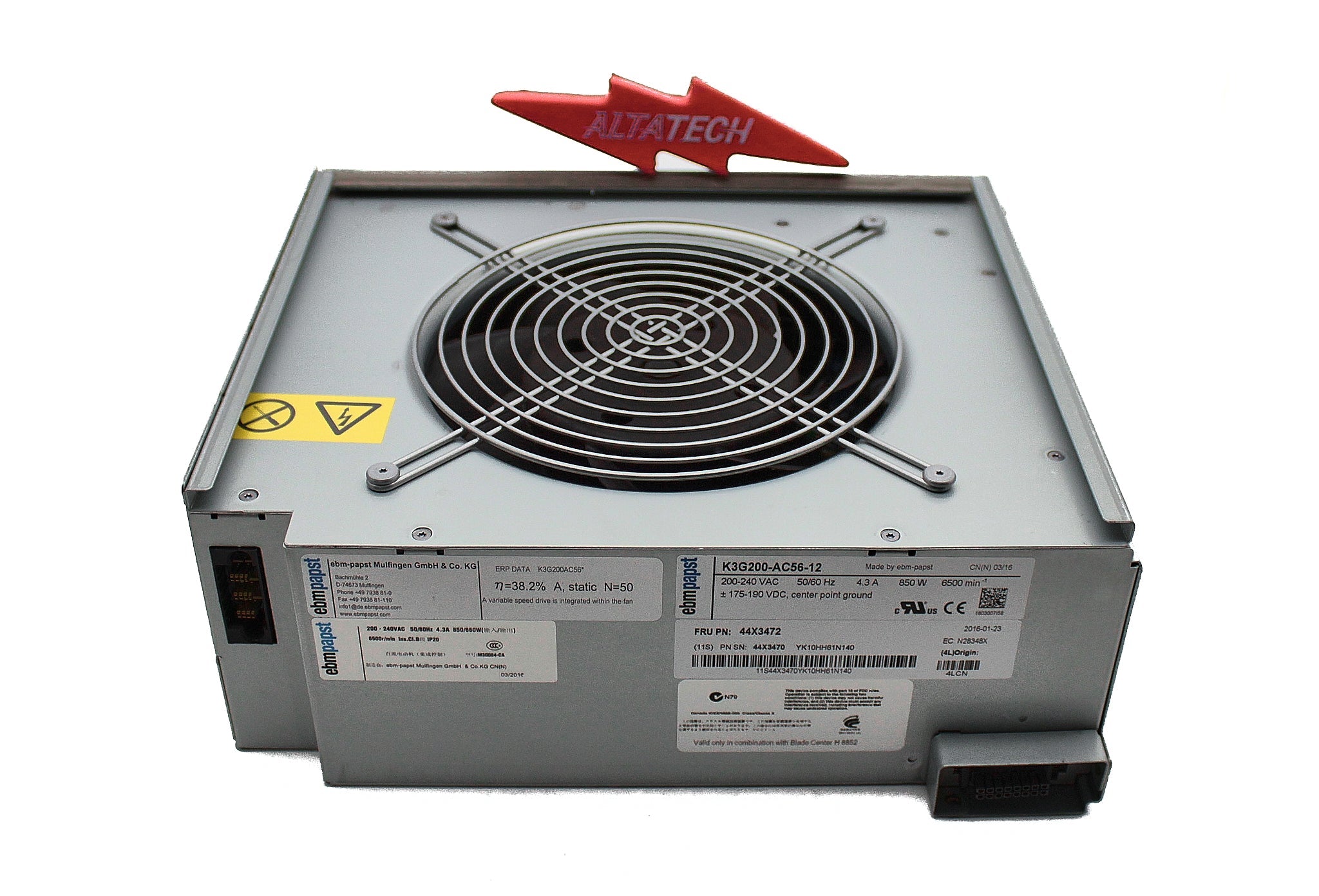 IBM 68Y8330 H CHASSIS HIGH EFFICIENCY BLOWER AS