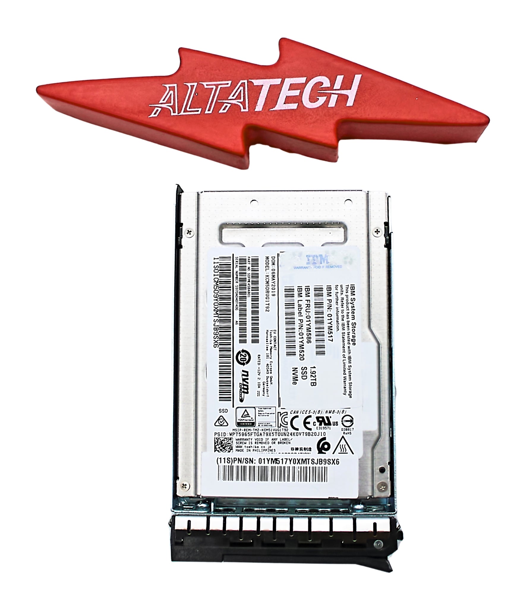 IBM ADT2 1.92TB 2.5" NVMe Flash Drive
