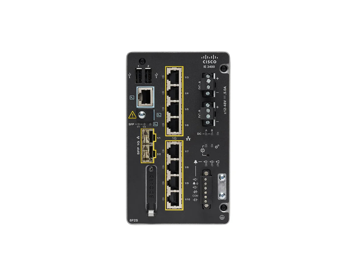 Cisco IE-3400-8P2S-A Switch