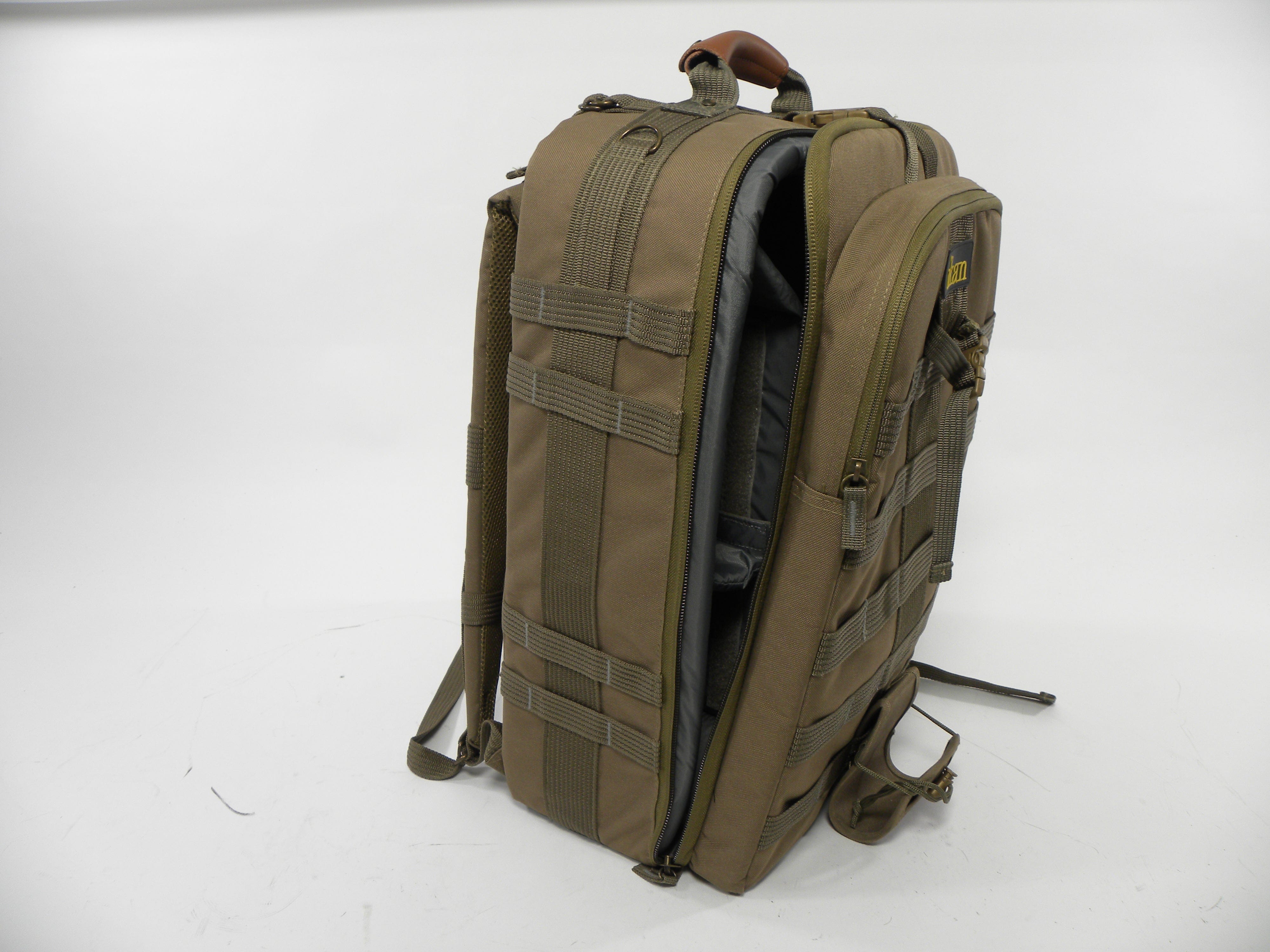 Ikan Olive Green Camera Backpack