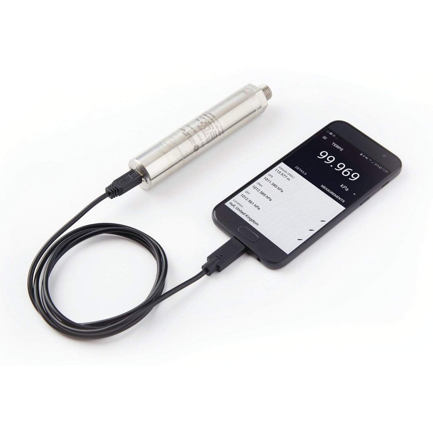 Druck - 8000H TERPS Hydrogen-Focused Pressure Sensor