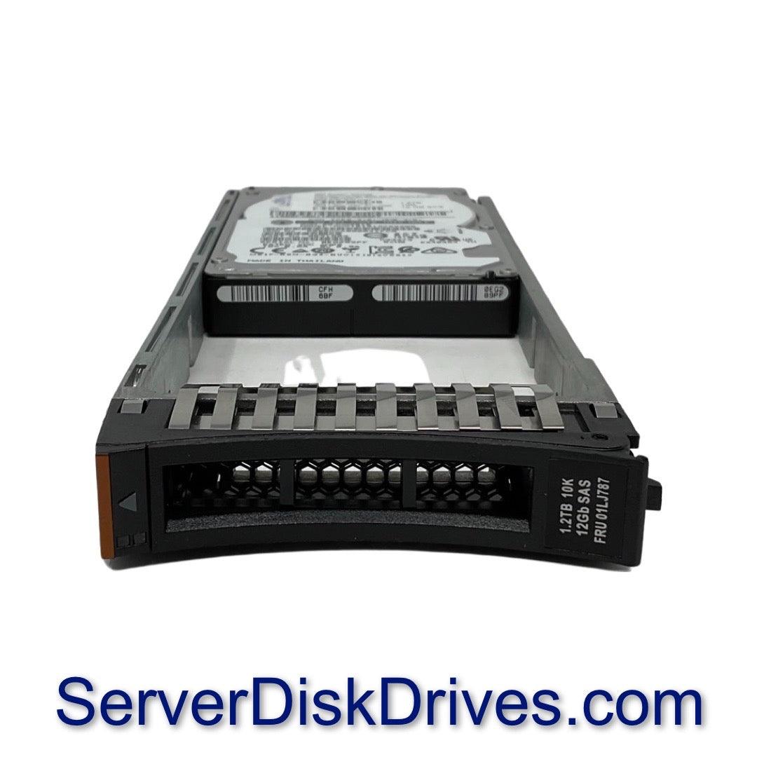 01LJ787 01LJ794 01LJ796 IBM 1.2TB 10K 6G 2.5" SAS Hard Drive for V7000 G2 1