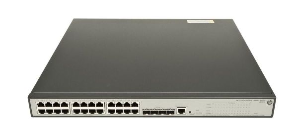 JE007A#ABB - HP V1910-24G-PoE 24-Ports 1GbE Ethernet Rack-mountable Managed Network Switch with 4-Ports SFP