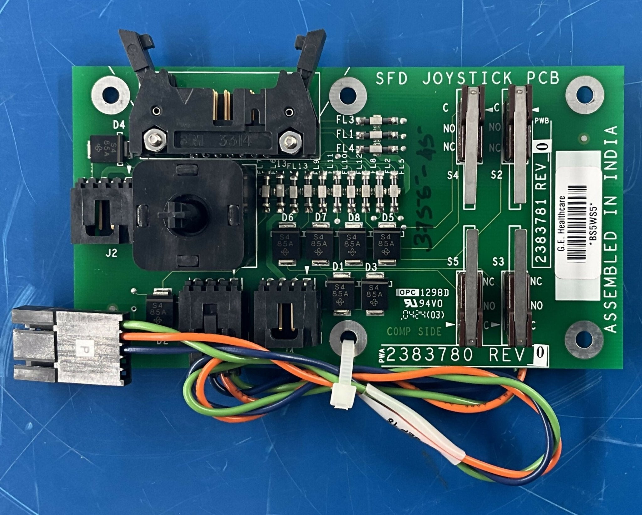 JOYSTICK BOARD AND CABLE KIT (2399516/2133607-8 GE