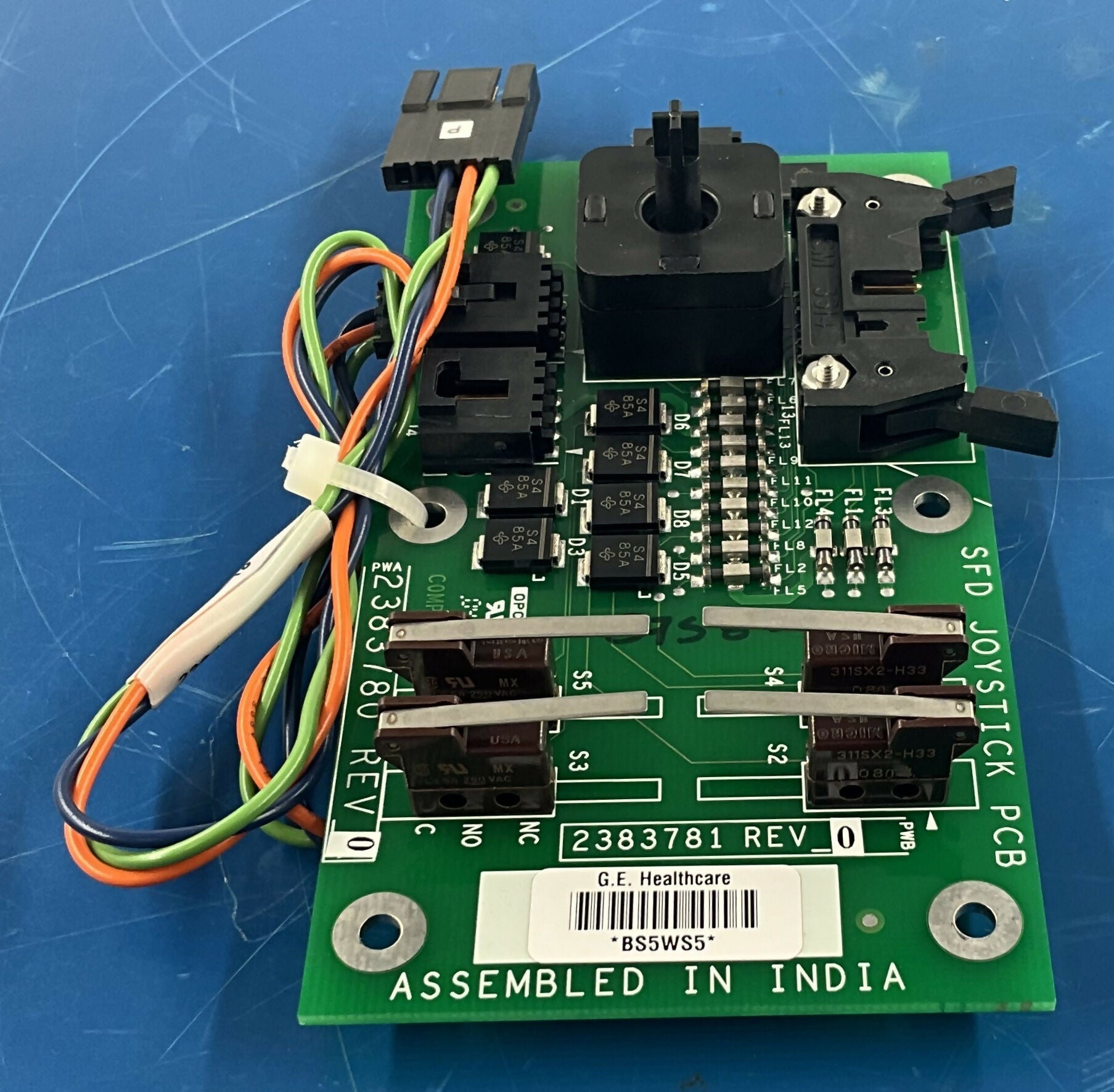 JOYSTICK BOARD AND CABLE KIT (2399516/2133607-8 GE