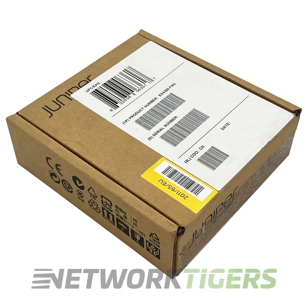 NEW Juniper EX4300-FAN EX4300 Series Front-to-Back Airflow Switch Fan Module