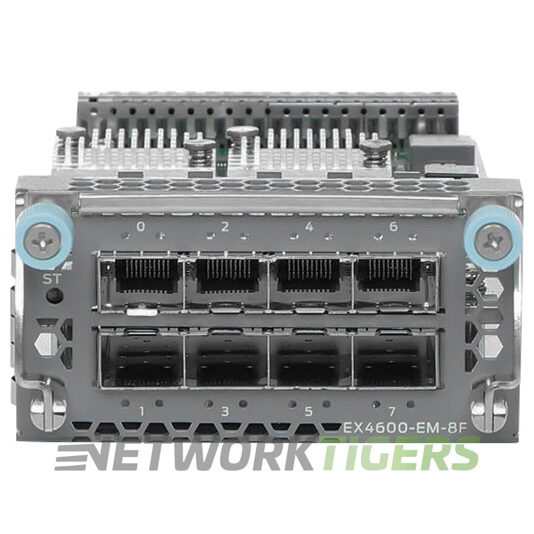 Juniper EX4600-EM-8F QFX5100 Series 8x 10 Gigabit SFP+ Switch Module