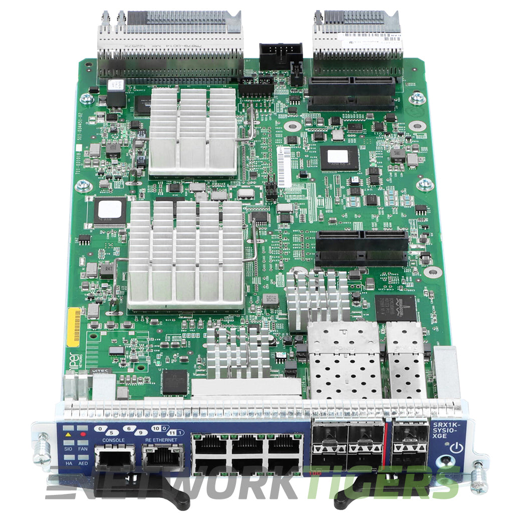 NEW Juniper SRX1K-SYSIO-GE 6x 1GB RJ45 6x 1GB SFP Services Gateway I/O Card