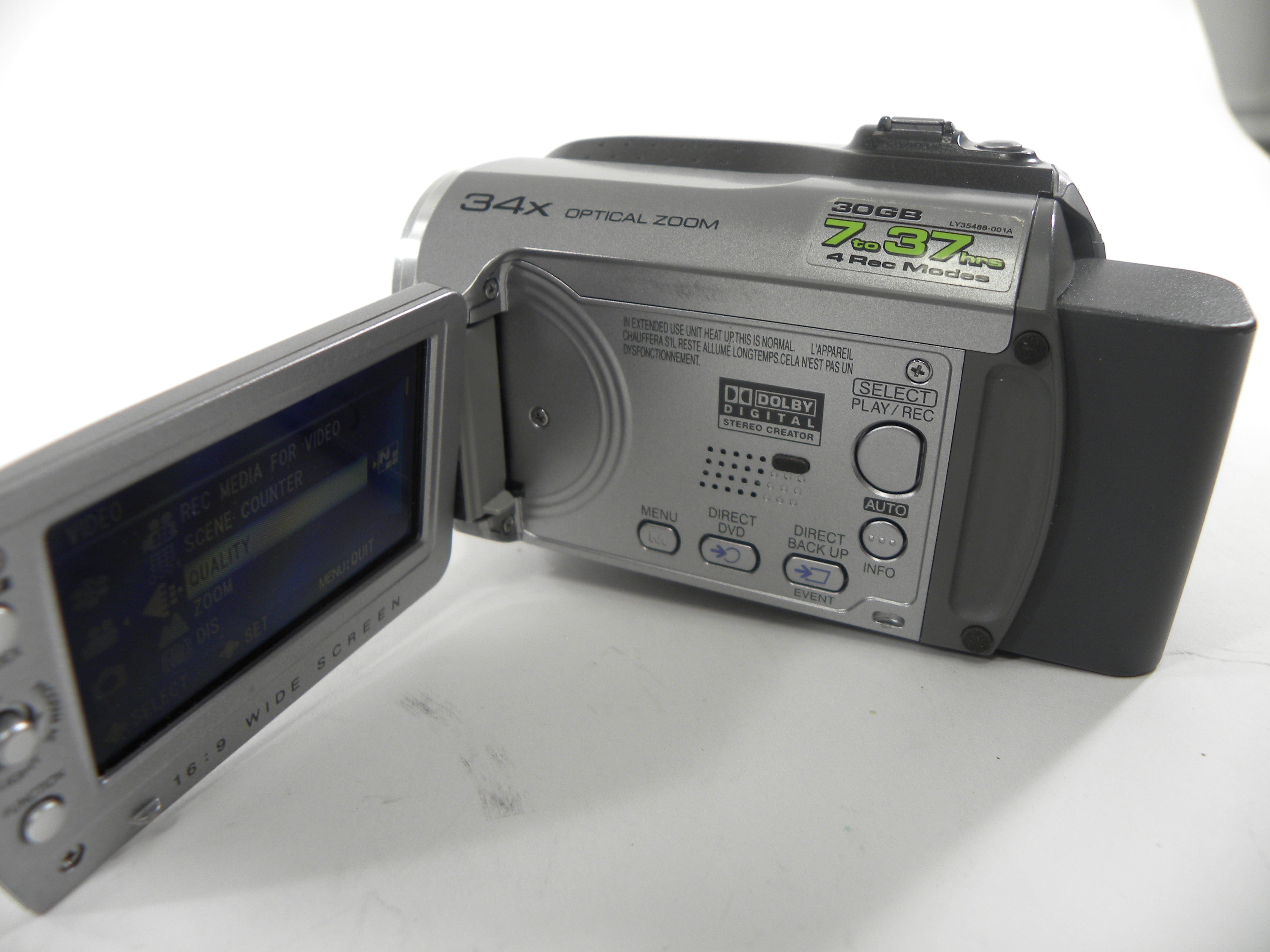 JVC Everio GZ-MG130U Hard Drive Camcorder