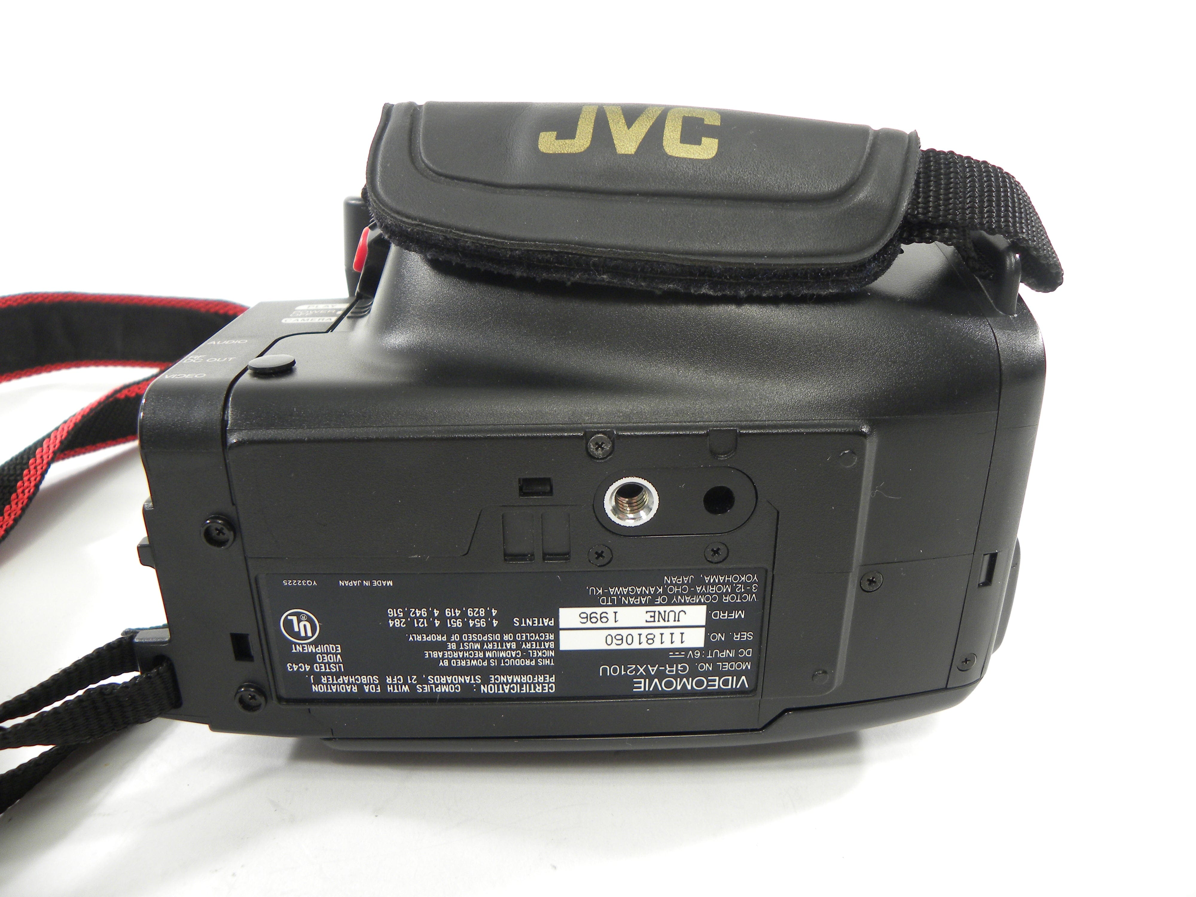 JVC GR-AX210U VHS-C Camcorder