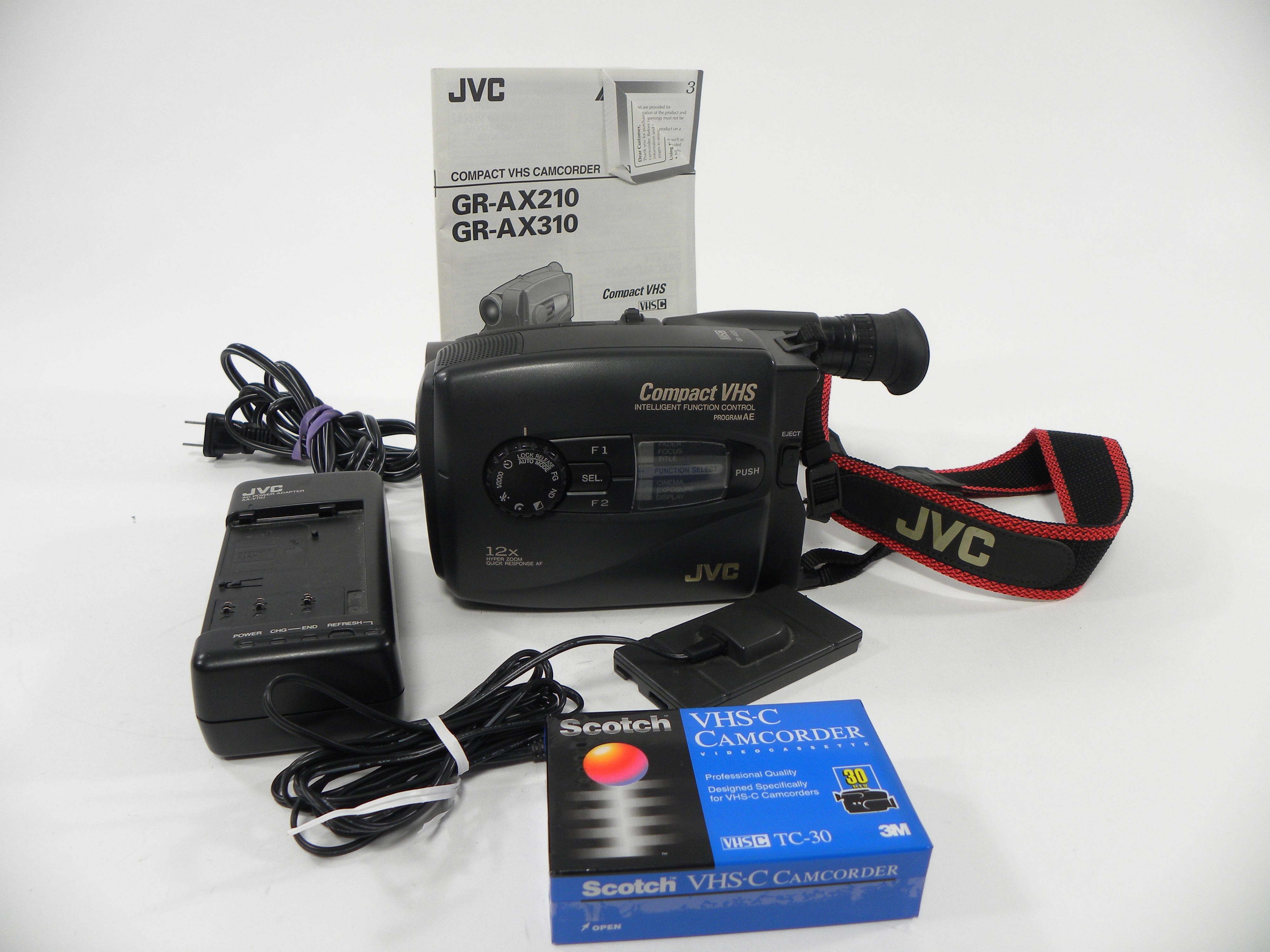 JVC GR-AX210U VHS-C Camcorder