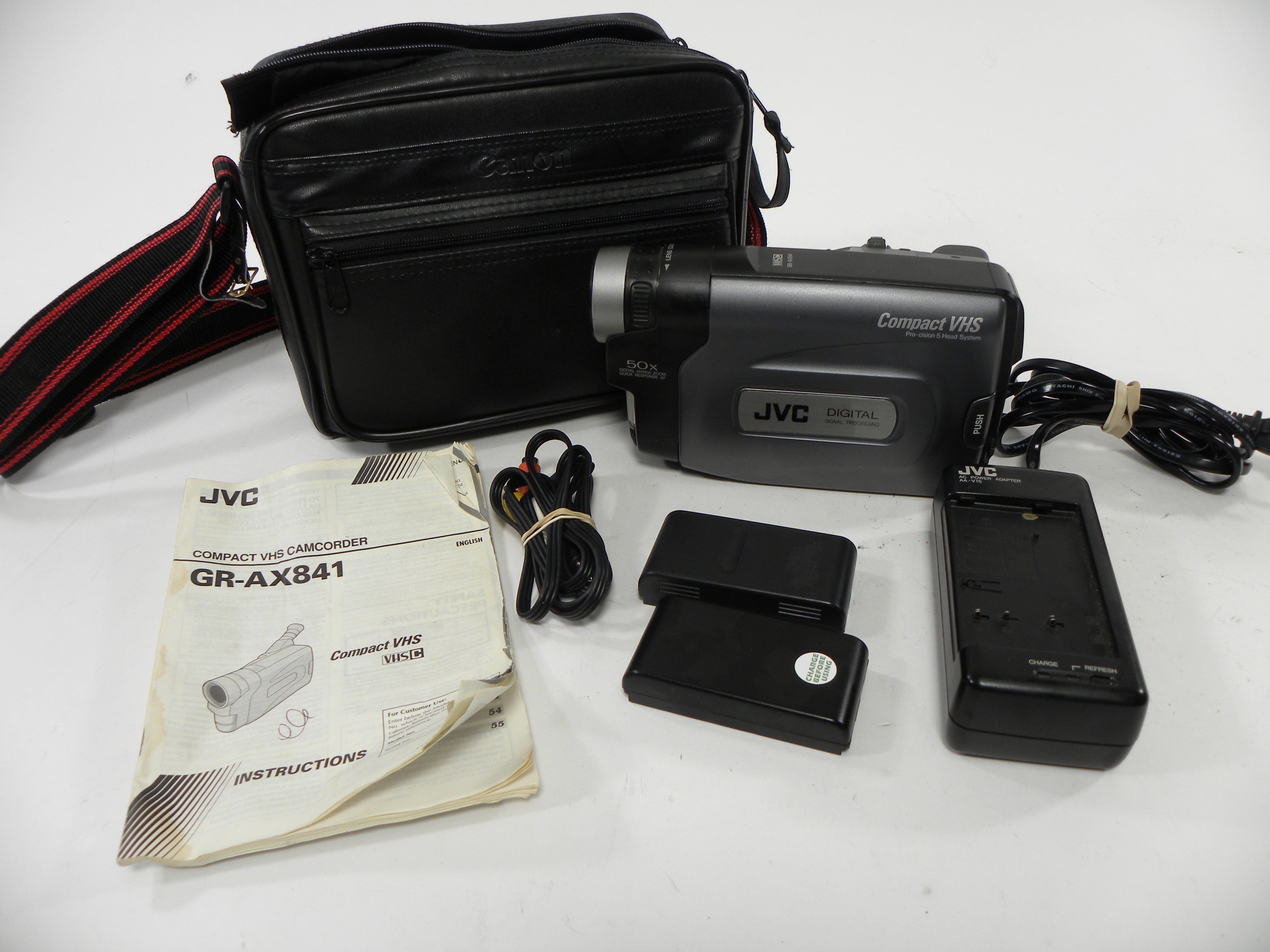 JVC GR-AX8414 VHS-C Camcorder