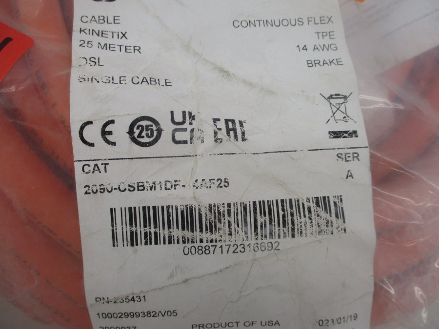 ALLEN BRADLEY 2090-CSBM1DF-14AF25 SER. A NSMP