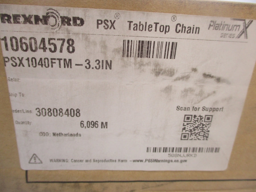 REXNORD 10604578 PSX1040FTM-3.3IN NSFS