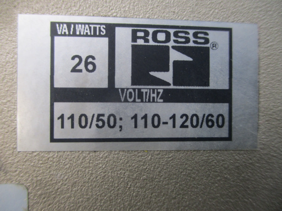 ROSS 3573A7162 110-120V UNMP