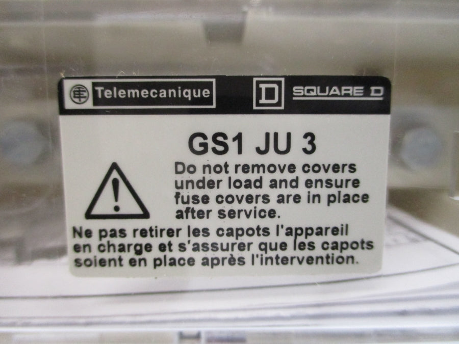 TELEMECANIQUE GS1JU3 600VAC 100A NSMP