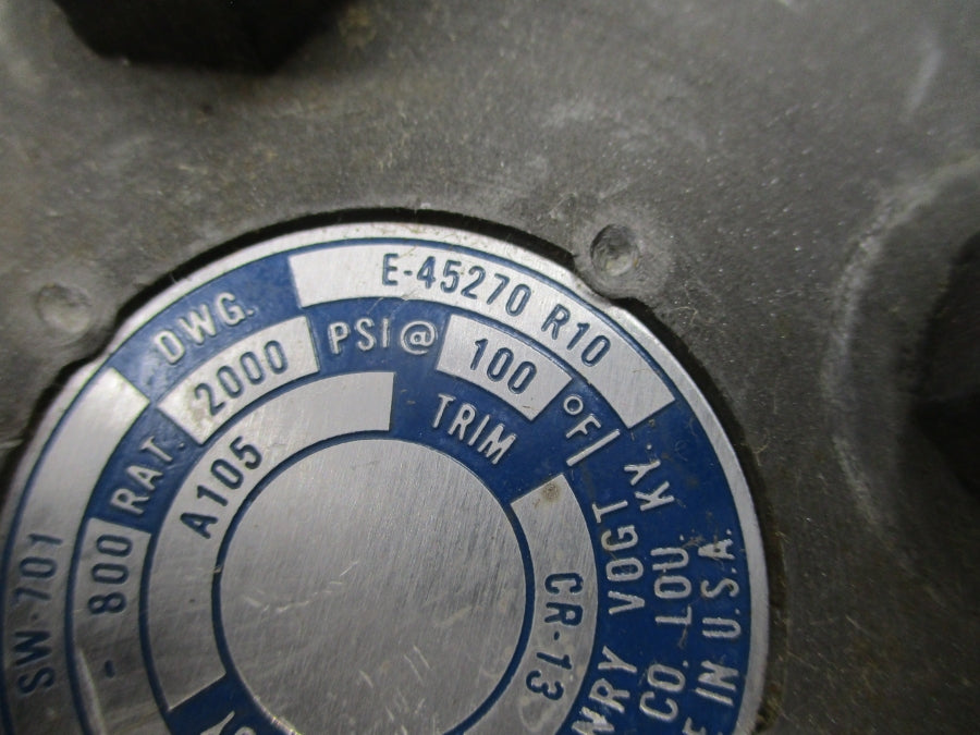 HENRY VOGT E-45270 R10 CR-13 SER. SW-701 2000PSI 1" NSNP