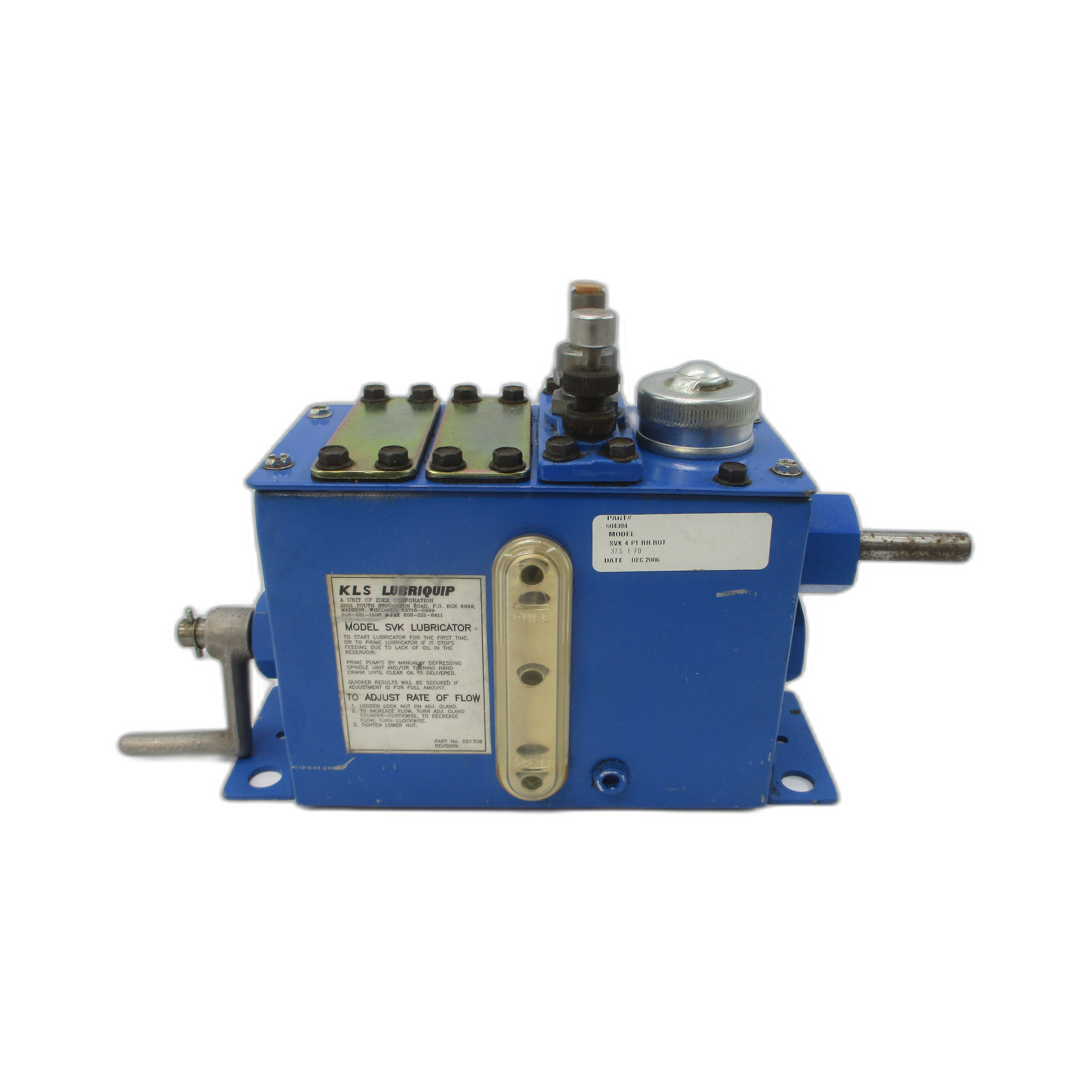 KLS LUBRIQUIP SVK4PTRHR0T 004384 NSNP