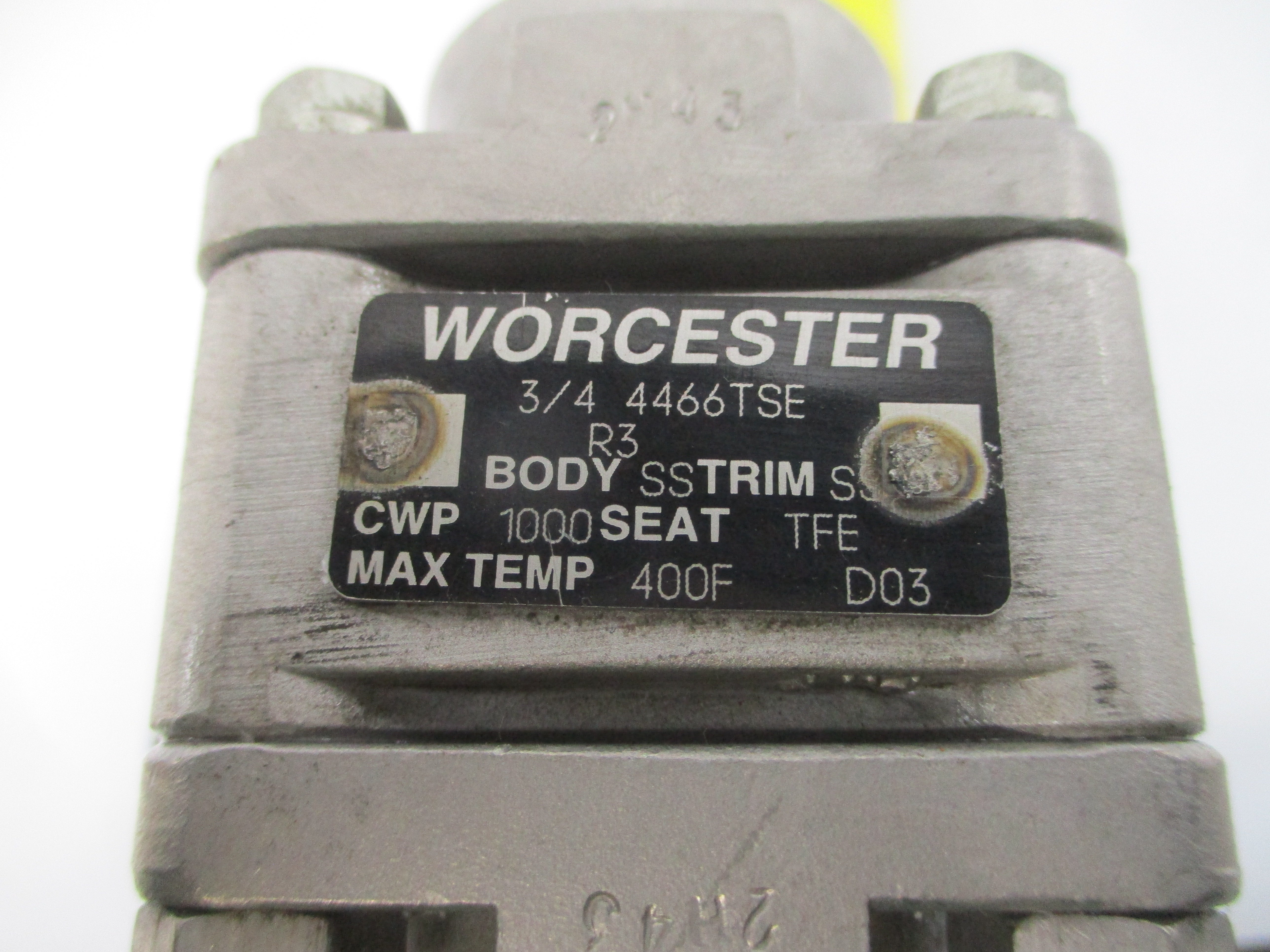 WORCESTER CONTROLS 4466TSE A34SR 80-125PSI 3/4" NSNP