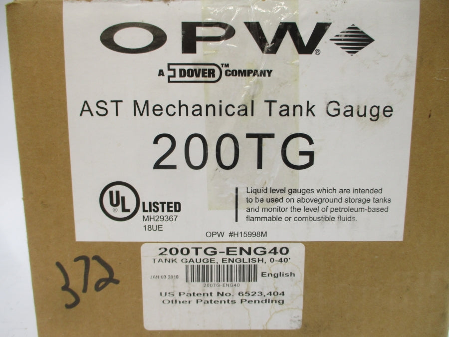 OPW 200TG 200TG-ENG40 NSMP
