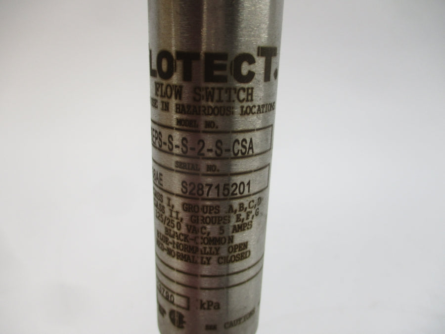 W.E. ANDERSON V6EPS-S-S-2-S-CSA AV6S28715201 125/250VAC 5A NSMP