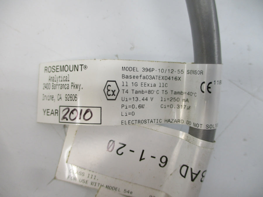ROSEMOUNT 396P-10/12-55 13.44V 0-150PSI NSNP