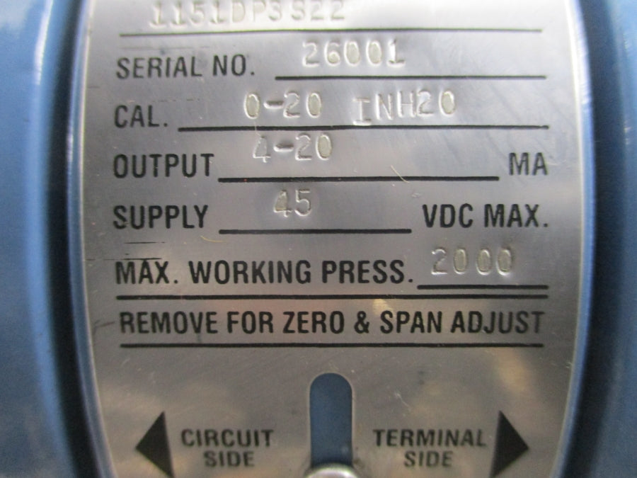 STEWART INSTRUMENT 1151DP3S22 45VDC NSNP