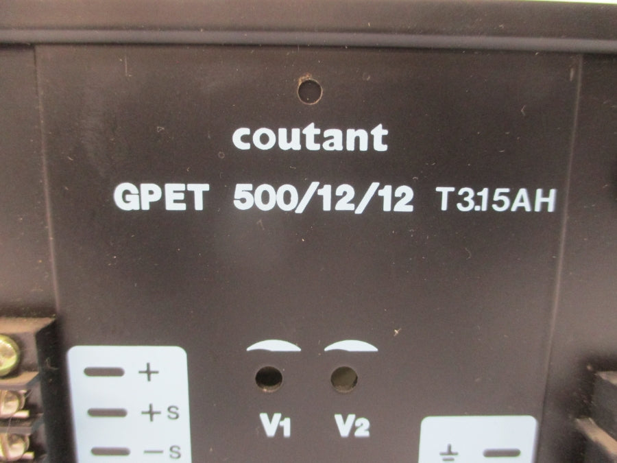 COUTANT GPET500A A23700 220/240VAC NSNP