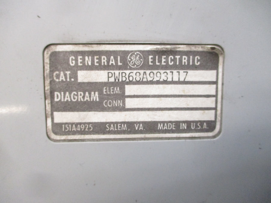 GENERAL ELECTRIC IC3605E018NP180FGAY UNMP