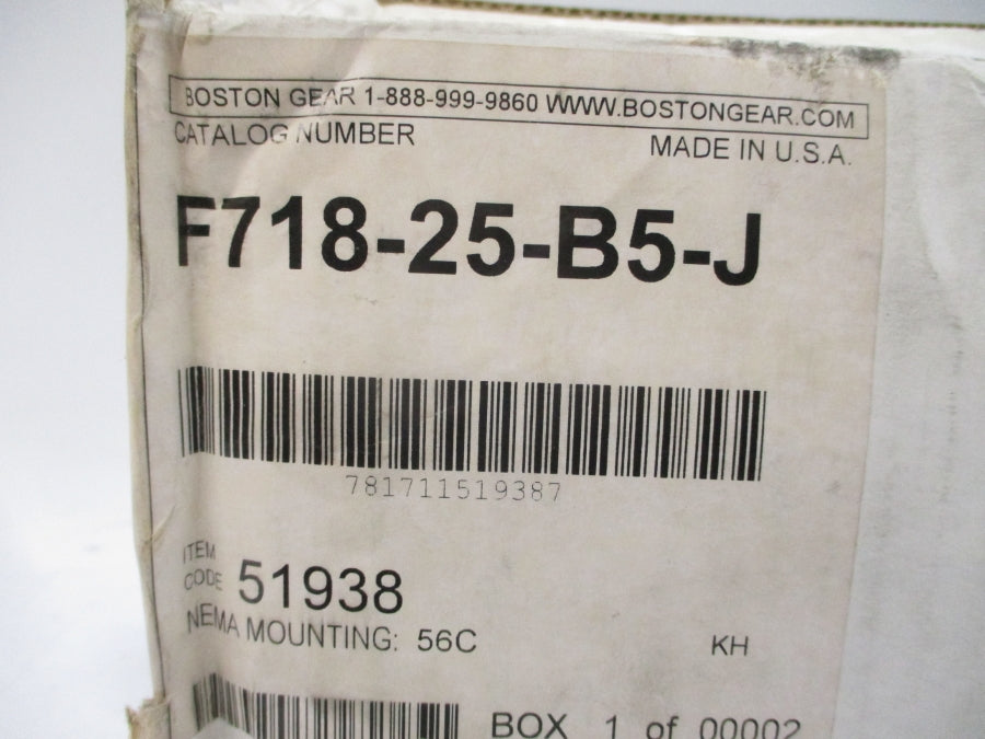 BOSTON GEAR F718-25-B5-J NSMP