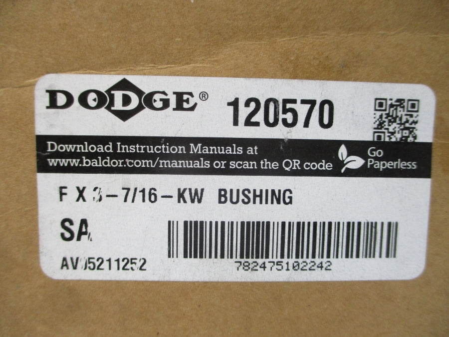 DODGE 120570 FX3-7/16-KW NSMP