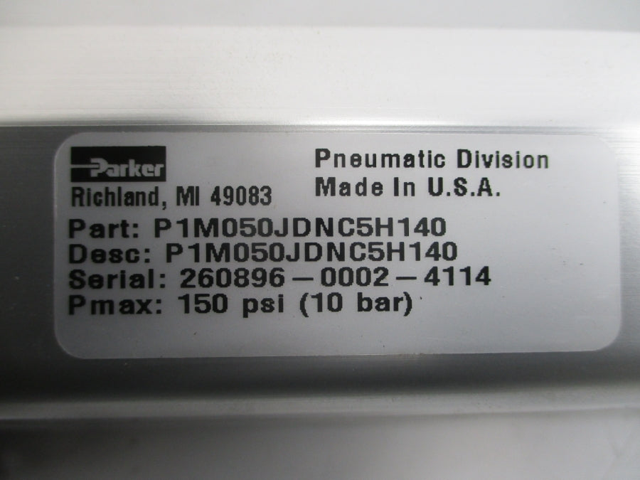 PARKER P1M050JDNC5H140 150PSI NSNP