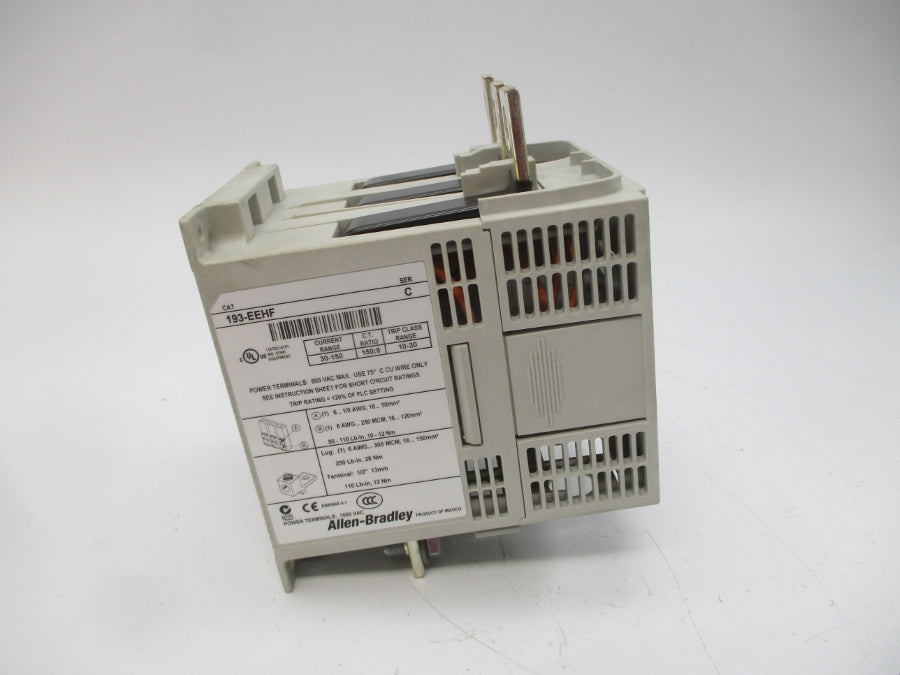 ALLEN BRADLEY 193-EEHF SER. C 600VAC 30-150A NSNP