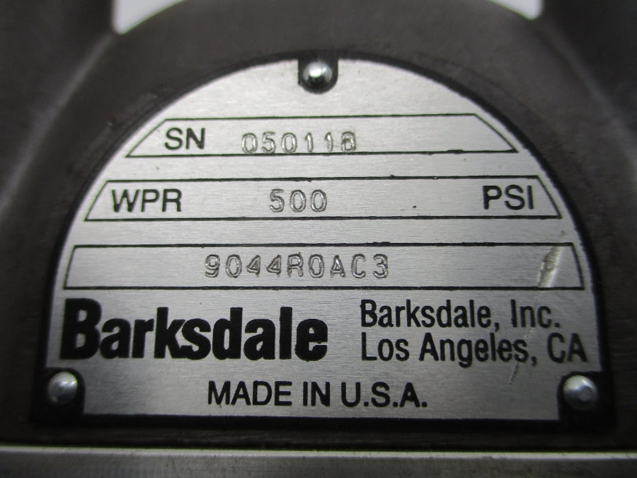 BARKSDALE 9044R0AC3 500PSI NSNP