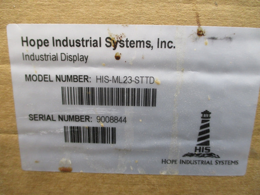 HOPE INDUSTRIAL SYSTEMS HIS-ML23-STTD 9.6-36.6VDC 2.5-0.65A NSMP