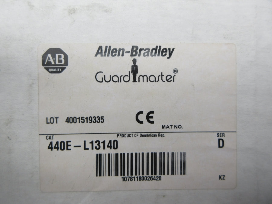 ALLEN BRADLEY 440E-L13140 SER. D NSMP