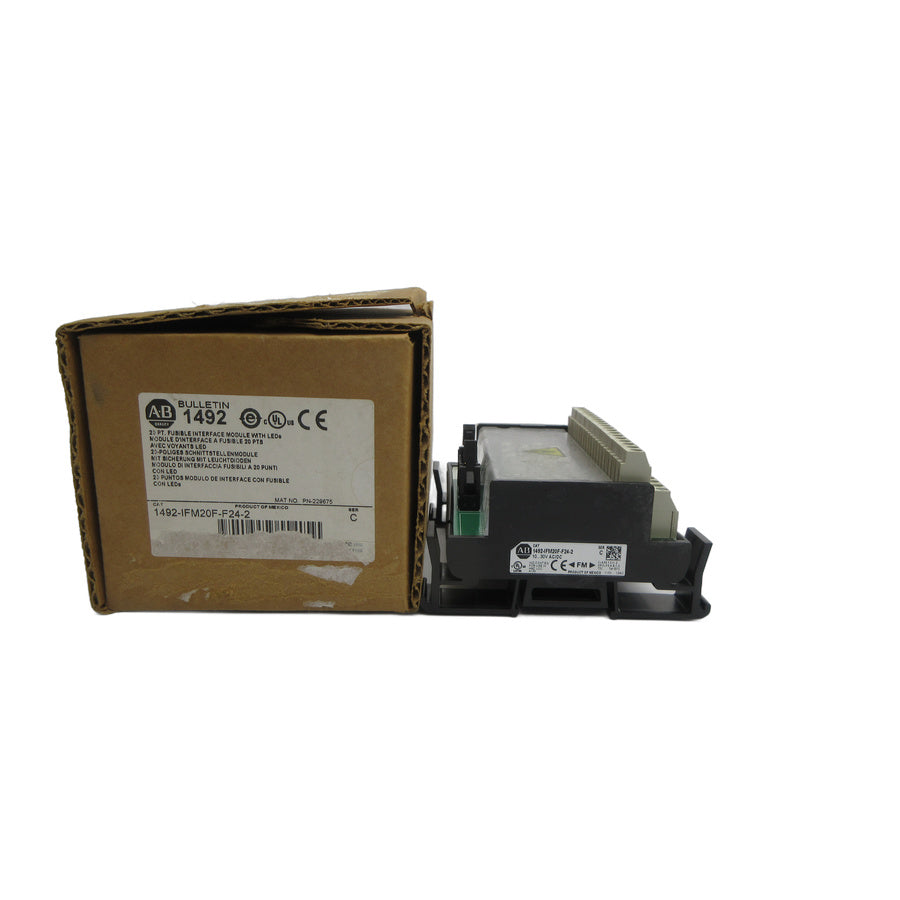 ALLEN BRADLEY 1492-IFM20F-F24-2 SER. C 10-30VAC/DC (BLACK) (BR/WH) NSMP