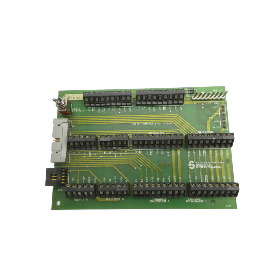 CONTEMPORARY CONTROL SYSTEMS PC860804 REV. B UNMP