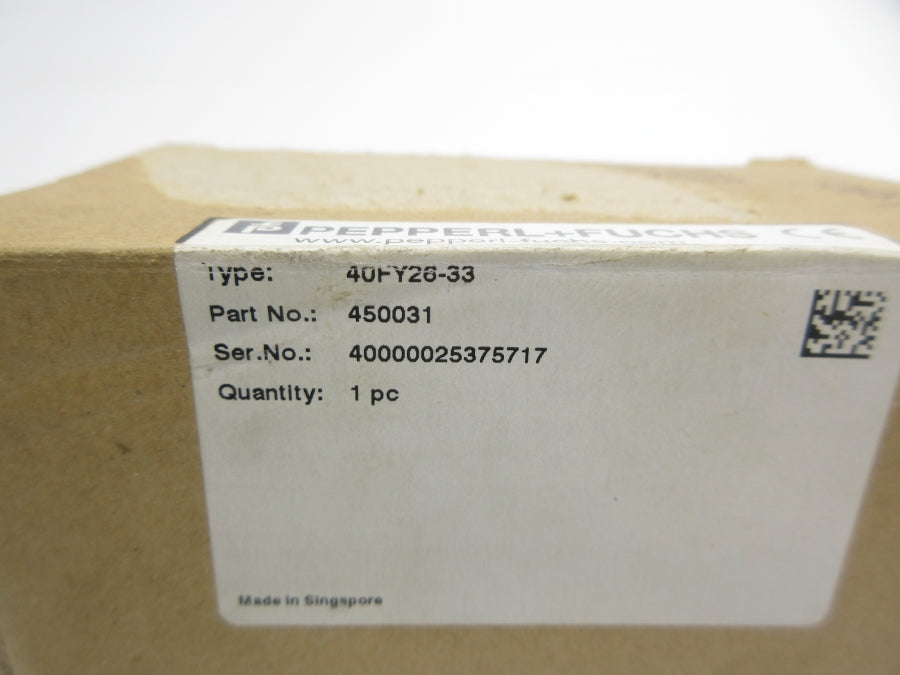 PEPPERL+FUCHS 40FY26-33 450031 10-30VDC NSMP