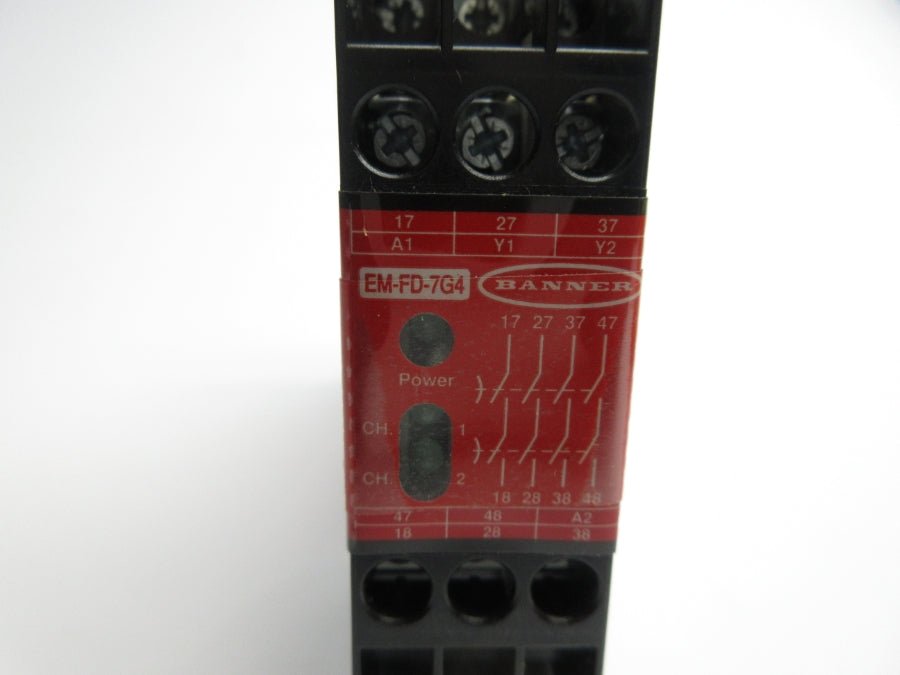 BANNER ENGINEERING EM-FD-7G4 24VDC NSNP