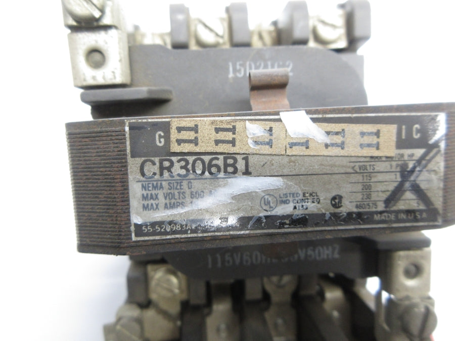 GENERAL ELECTRIC CR306B1 95/115V UNMP