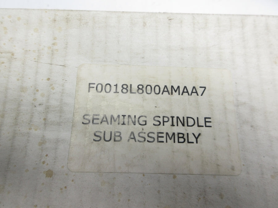 SEAMING SPINDLE SUB ASSEMBLY F0018L800AMAA7 NSMP