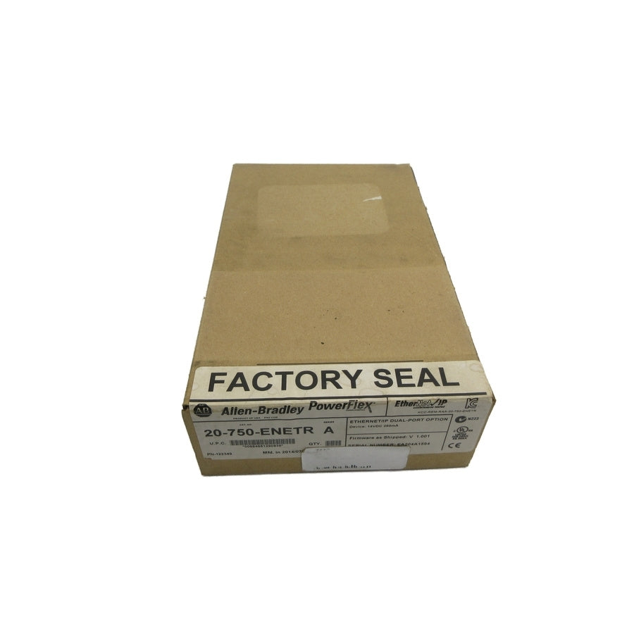 ALLEN BRADLEY 20-750-ENETR SER. A F/W V1.001 14VDC NSFS