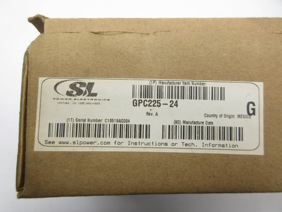 CONDOR GPC225-24G 100-240V 5.5A REV. A NSMP