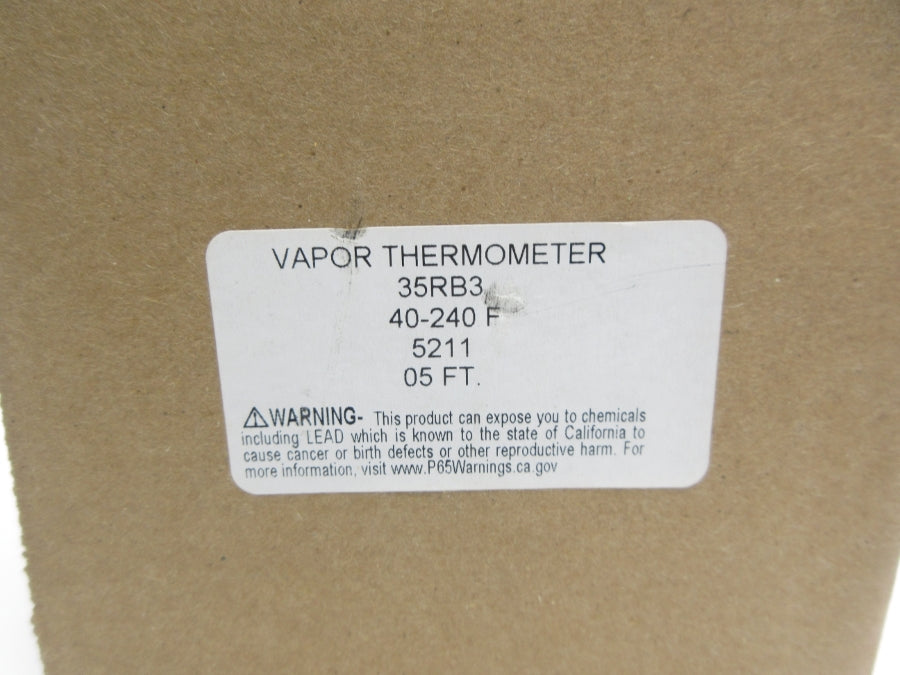 WEISS INSTRUMENTS 35RB3-5211 40-240'F 05FT NSMP