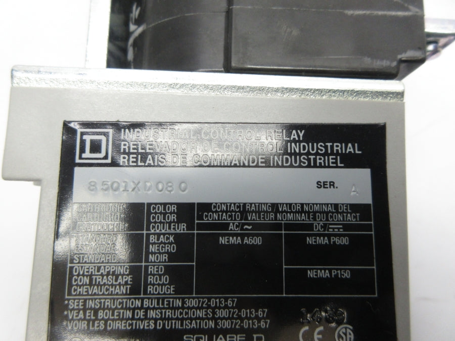 SQUARE D 8501XDO80 SER. A 48V NSNP